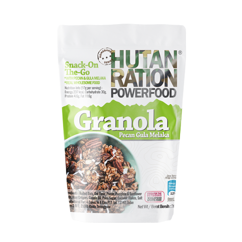 Pecan Gula Melaka Granola (3 packs x 200g)