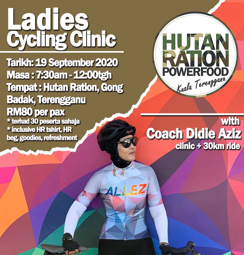 HR Ladies Cycling Clinic Terengganu with Didie Aziz